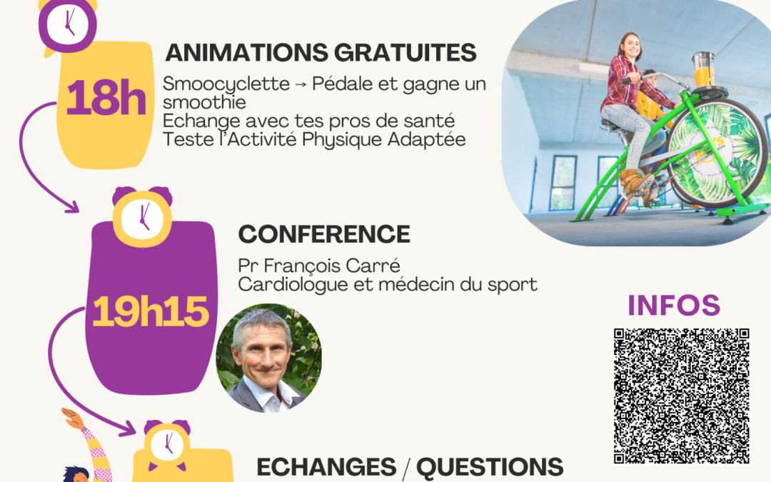 Conférence en santé – Etre en forme ça vous dit ?